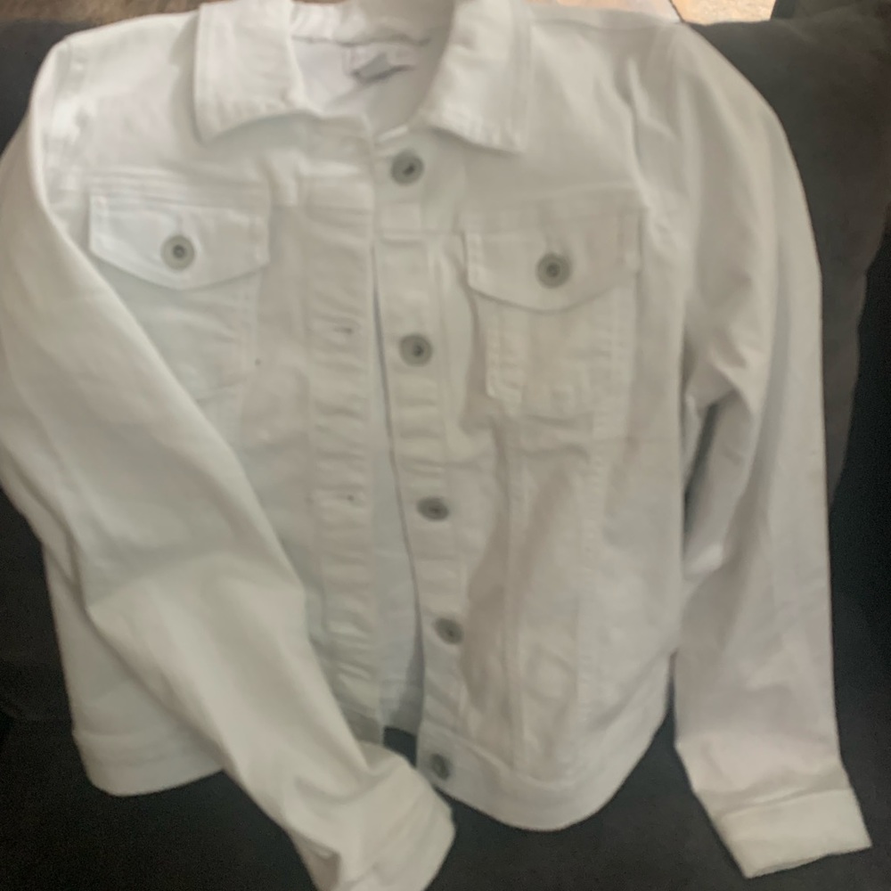 White Denim Jacket